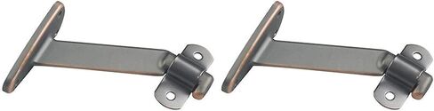 Richelieu Hardware - 2284ORBV - Sturdy Aluminum Long-Arm Support for Wood Handrail - Oil-Rubbed Bronze Finish in Kuwait