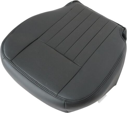 غطاء مقعد جلدي مثقوب بديل من جانب السائق باللون الأسود #KB أو KW متوافق مع Lincoln Navigator 2003 2004 2005 2006 in Saudi Arabia
