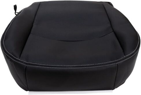 GXARTS Driver & Passenger Side Bottom & Top Lean Back Perforated Replacement Leather Seat Cover Black Compatible with Dodge Ram 1500 2500 2013 2014 2015 2016 2017 2018 in Saudi Arabia