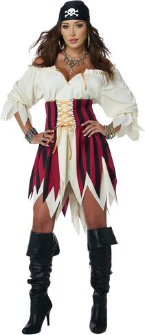 California Costumes, Women's Sultry Sea Pirate in Saudi Arabia