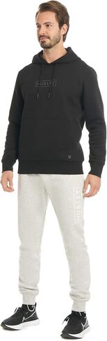 Hurley Men's Boxed Logo Fleece Pullover Hoodie in Saudi Arabia
