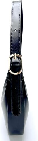 Crescent Shoulder Bag for Women PU Leather Small Crossbody Purse Adjustable Strap Half Moon Underarm Bag in Saudi Arabia