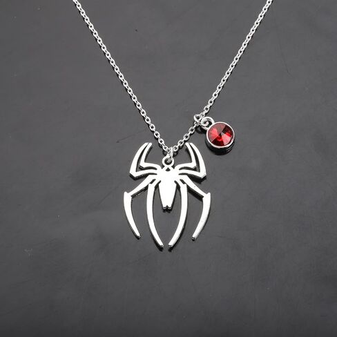 قلادة KUIYAI Spider Movie Merchandise Charm - هدية ملهمة للمعجبين الذين يتمتعون بمسؤولية كبيرة تأتي قوة عظيمة in Kuwait