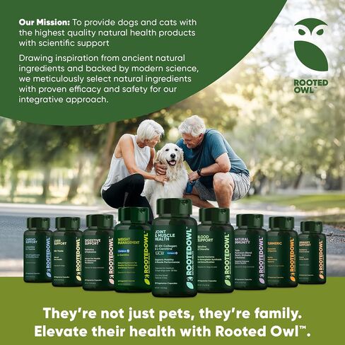 Joint and Muscle Health - Hip and Joint Supplement for Dogs with UC-II Type II Collagen and L-Carnitine - Medium and Large Dog Joint Supplement - 30/ct in Saudi Arabia
