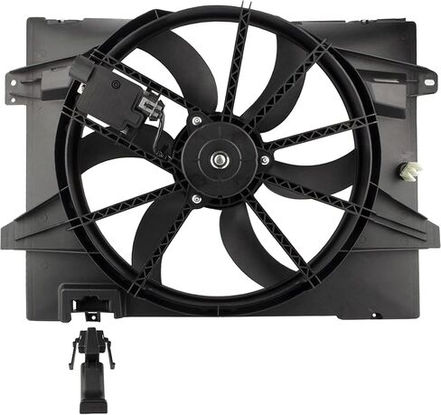 621-353 Engine Radiator Cooling Fan Assembly for Ford Crown Victoria & for Lincoln Town Car & for Mercury Grand Marquis, 2006 2007 2008 2009 2010 2011, V8 4.6L, Replace# 7W1Z8C607A, 6W1Z8C607A in Saudi Arabia