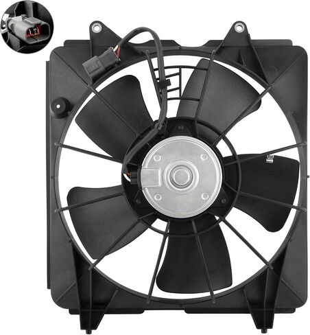 BOXI 620-253 مجموعة محرك مروحة تبريد المبرد مناسبة لهوندا سيفيك 1.8L 2006-2011/5 سرعات ناقل حركة أوتوماتيكي / 19015-RNA-A01 HO3117100 in Saudi Arabia