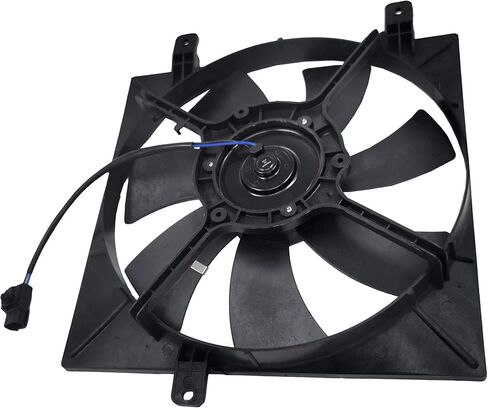PartsFlow A/C Condenser Cooling Fan for 2001 2002 2003 2004 2005 Toyota RAV4 TO3115127 in Saudi Arabia