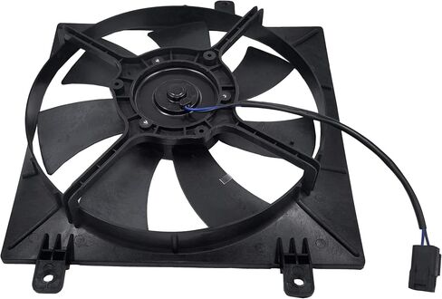 PartsFlow A/C Condenser Cooling Fan for 2001 2002 2003 2004 2005 Toyota RAV4 TO3115127 in Saudi Arabia