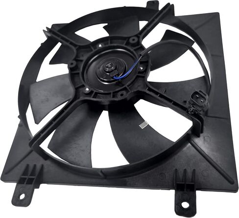 PartsFlow A/C Condenser Cooling Fan for 2001 2002 2003 2004 2005 Toyota RAV4 TO3115127 in Saudi Arabia
