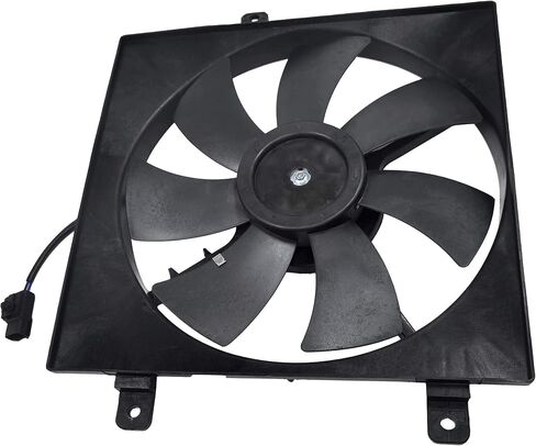 PartsFlow A/C Condenser Cooling Fan for 2001 2002 2003 2004 2005 Toyota RAV4 TO3115127 in Saudi Arabia