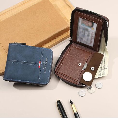 Men's premium leather credit card wallet | ultra-thin RFID shielded wallet - the best gift for men in Saudi Arabia