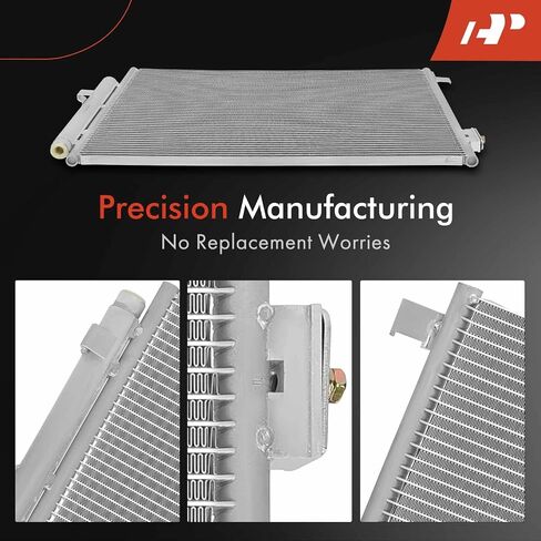 A-Premium Air Conditioning A/C Condenser Compatible with Maserati Ghibli 2014 2015 2016 2017, Replace# 16474837, 670009820 in Saudi Arabia
