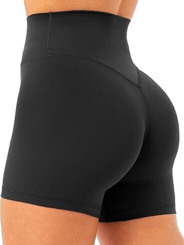 Women’s Yoga Pants Shorts - High Waisted, Lightweight & Breathable for Workouts & Everyday in Saudi Arabia