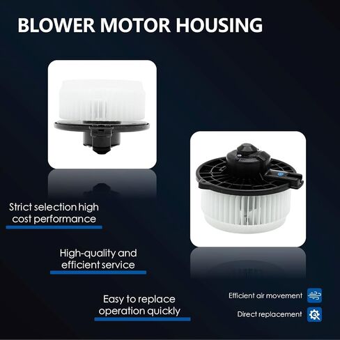 مروحة تكييف الهواء الأمامية لمحرك السخان HVAC متوافقة مع Honda Civic 2001-2005 CR-V 02-06 Element 03-11 مناسبة لميتسوبيشي Galant 2004-2005 مناسبة لسوزوكي Aerio 02-07 in Saudi Arabia
