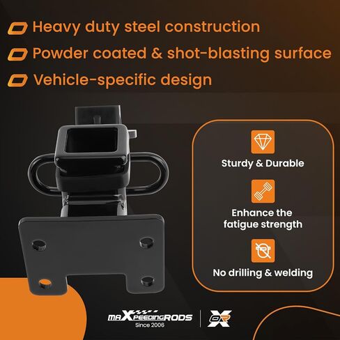 maXpeedingrods Class 3 Trailer Hitch, 2 Inch Receiver, Tow Hitch Receiver for Volkswagen ID.4 2021-2024 in Saudi Arabia