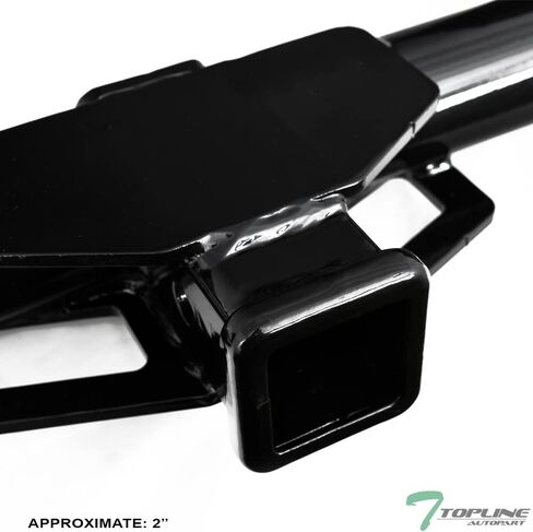 7422440863831 Compatible with 2016-2020 Sorento / 2019-2020 Santa Fe Class 3 III Black 2" Receiver Trailer Hitch in Saudi Arabia