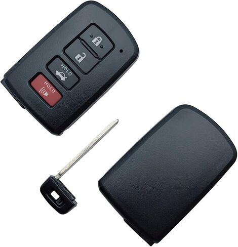Replacement Key Fob Shell Case for Toyota Highlander 2014 2015 2016 2017 2018 2019 Keyless Entry Remote Car Key Fob Cover Casing with Uncut Blade Blank (‎for Toyota-C) in Saudi Arabia