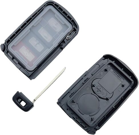 Replacement Key Fob Shell Case for Toyota Highlander 2014 2015 2016 2017 2018 2019 Keyless Entry Remote Car Key Fob Cover Casing with Uncut Blade Blank (‎for Toyota-C) in Saudi Arabia