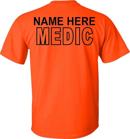 Custom Medic T-Shirt Emergency Medical Personalized in Saudi Arabia