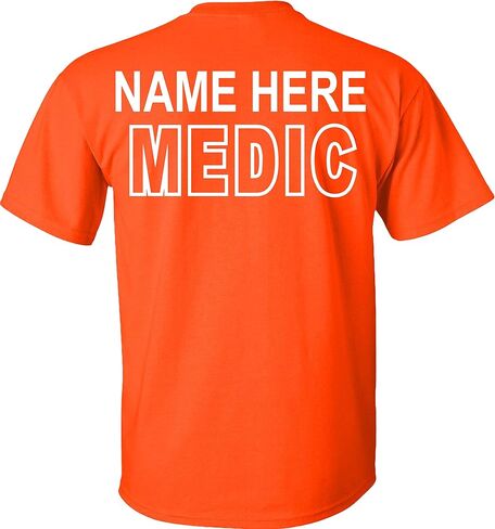 Custom Medic T-Shirt Emergency Medical Personalized in Saudi Arabia