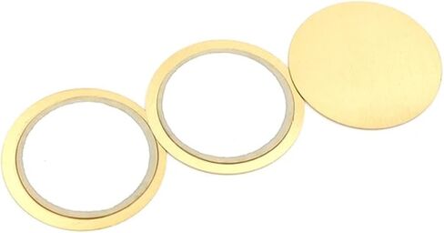 10PCS/lot Diameter 23MM Copper Buzzer piezoelectric Ceramic Plate in Saudi Arabia
