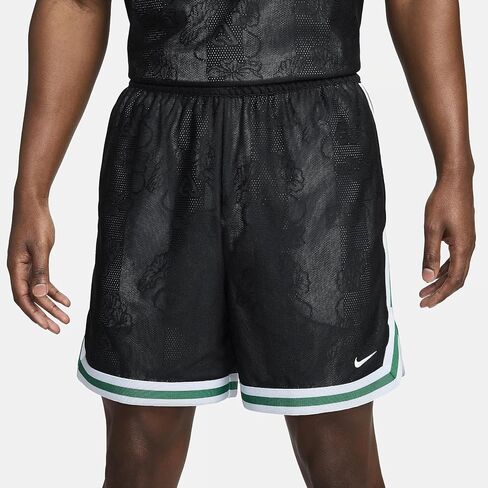 شورت كرة السلة Dri-FIT DNA للرجال مقاس 6 بوصات من Giannis (أسود/أزرق فاتح/أبيض، FZ0827-010) مقاس كبير in Saudi Arabia