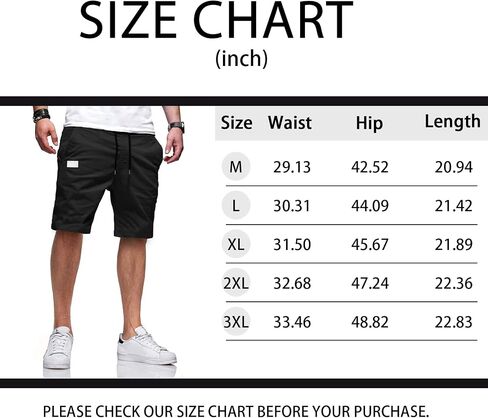 Mens Casual Shorts Summer Beach Drawstring Stretch Golf Shorts with Pocket in Saudi Arabia