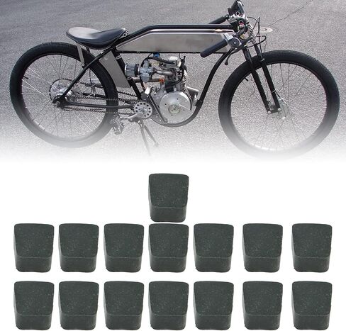 Clutch Pads Kit, 15x Engine Clutch Pads Shape Green Replacement for Motorized in Saudi Arabia
