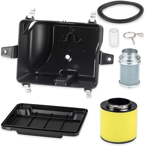 Air Filter Box + Lid Cap & Seal w/Clip For Honda Foreman 400 450 TRX450 FE/FM/FW 1995-2004 in Saudi Arabia