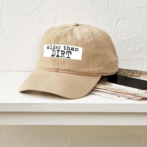 CafePress أقدم من قبعة الأوساخ قبعة بيسبول قابلة للتعديل in Saudi Arabia