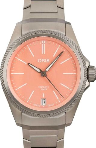 Oris ProPilot X Pink Dial Men's Watch - Model Number: 01 400 7778 7158-07 7 20 01TLC in Saudi Arabia