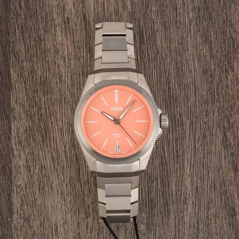 Oris ProPilot X Pink Dial Men's Watch - Model Number: 01 400 7778 7158-07 7 20 01TLC in Saudi Arabia