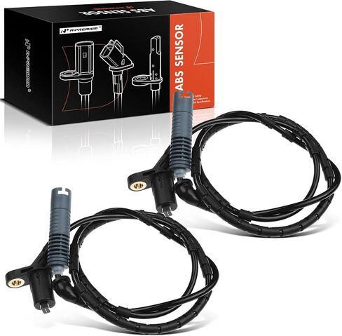 A-Premium 2PC Rear ABS Wheel Speed Sensor Compatible with BMW Models - 330Ci, 330i 2001-2002, 3.0L - Replace# 34521166126 in Saudi Arabia