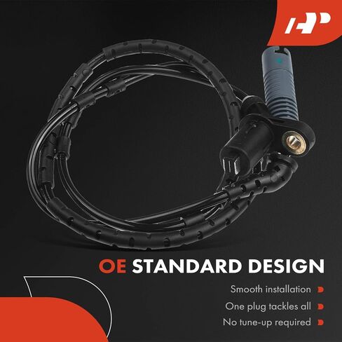 A-Premium 2PC Rear ABS Wheel Speed Sensor Compatible with BMW Models - 330Ci, 330i 2001-2002, 3.0L - Replace# 34521166126 in Saudi Arabia