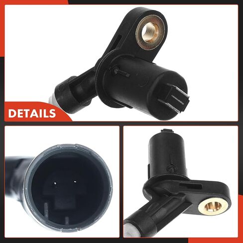 A-Premium 2PC Rear ABS Wheel Speed Sensor Compatible with BMW Models - 330Ci, 330i 2001-2002, 3.0L - Replace# 34521166126 in Saudi Arabia