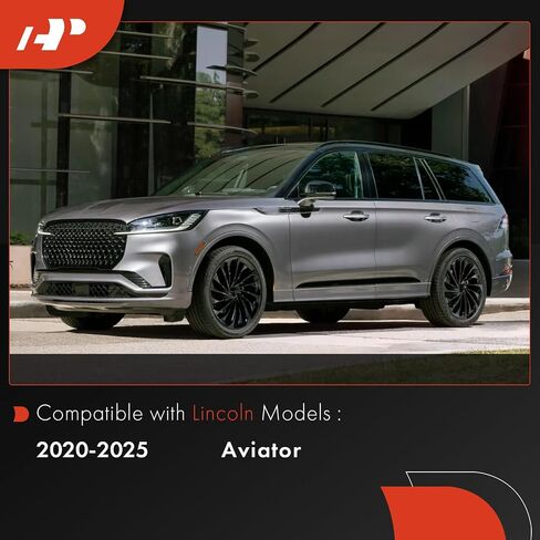 مجموعة A-Premium مكونة من 4 قطع من واقيات الطين وواقي الطين وواقي الطين المتوافقة مع Lincoln Aviator 2020-2025، الأمامي والخلفي (جانب السائق والراكب) in Saudi Arabia