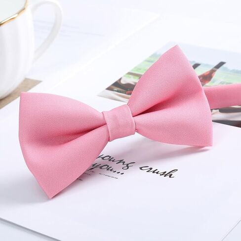 Classic Formal Mens Bow Ties - Adjustable Pre-tied Bowtie for Wedding Party in Saudi Arabia