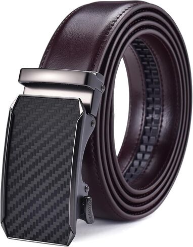 Men's Belt Ratchet Belt Of Genuine Leather For Men's Dress,Size Customized in Saudi Arabia