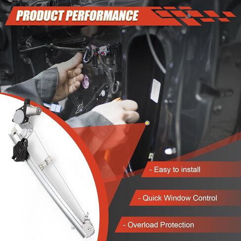 Power Window Regulator with Motor Compatible with 2014-2018 Subaru Forester Front Left Driver Side Replace#61041SG010, 61041SG011, 61041SG012 (Driver Side) in Saudi Arabia