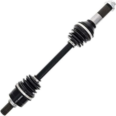 مجموعة تجميع عمود المحور الخلفي من AutoShack مكونة من قطعتين بديلتين لـ 2011-2014 Yamaha YFM450 Grizzly 4x4 Auto EPS Driver وجانب الركاب ADSKYA9338PR in Kuwait