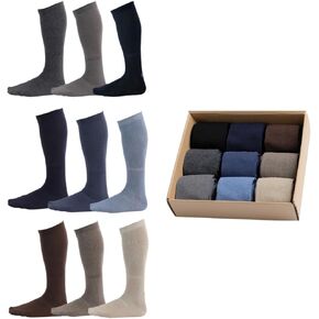 جوارب بيير هنري الرسمية لمنتصف الساق للرجال من 7، 9 إلى 11 in Kuwait