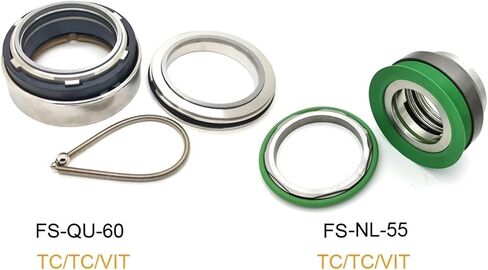 1pcs FS-QU-60 FS-NL-55 Spare Parts Upper Seal 60mm And Lower Seal 55mm For Pump TC/TC/VIT(FS-QU-60) in Saudi Arabia