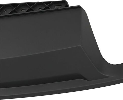KARPAL Rear Lower Bumper Valance Spoiler Air Deflector Textured Compatible with 2016-2019 VW Replaces for 561807521D9B9 VW1195113 in Saudi Arabia