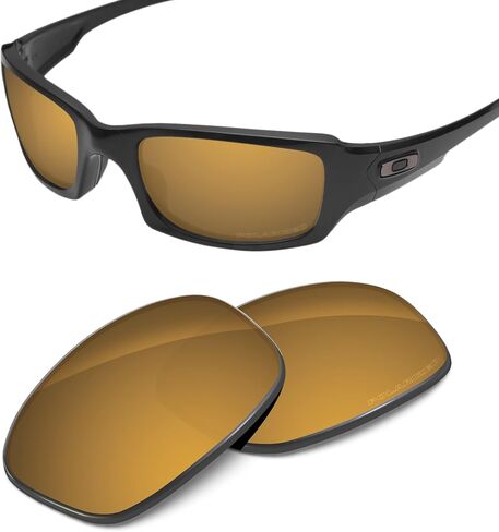 Performance Lenses Compatible with Oakley Fives Squared OO9238 | Fives Squared Asian Fit(AF) OO9214 Polarized Etched in Saudi Arabia