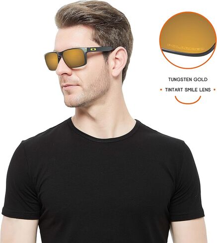 Performance Lenses Compatible with Oakley Fives Squared OO9238 | Fives Squared Asian Fit(AF) OO9214 Polarized Etched in Saudi Arabia