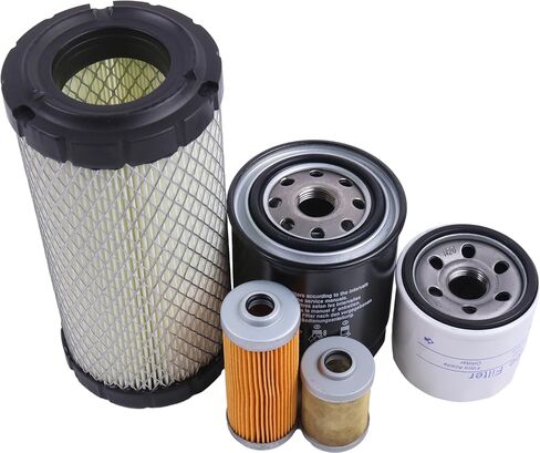 Maintenance Filter Kit Compatible With Mahindra EMAX 20S HST Tractors in Saudi Arabia