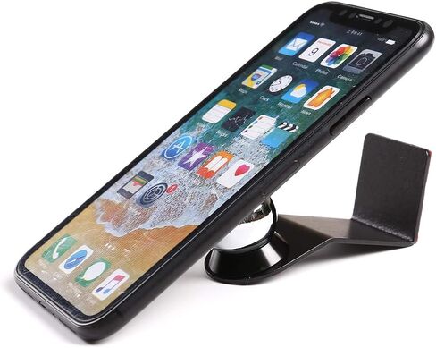 Alumium Alloy Car Interior Center Console Dashboard Main Co-Pilot Air Vent Mobile Phone Holder for Land Rover Defender 110 2020 2021 2022 Car Accessories, BLACK in Saudi Arabia