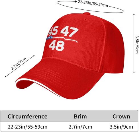 45 47 48 Hat Funny 2028 Hat Trucker Cap for Men Women Black P1 in Saudi Arabia