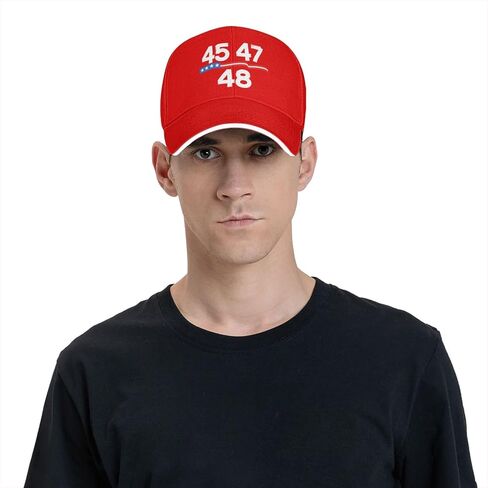 45 47 48 Hat Funny 2028 Hat Trucker Cap for Men Women Black P1 in Saudi Arabia