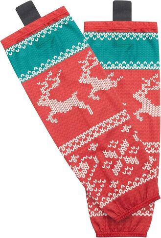 EALER Christmas Sublimated Practice Hockey Socks Leggings with elk and Snow for Men and Boys in Saudi Arabia